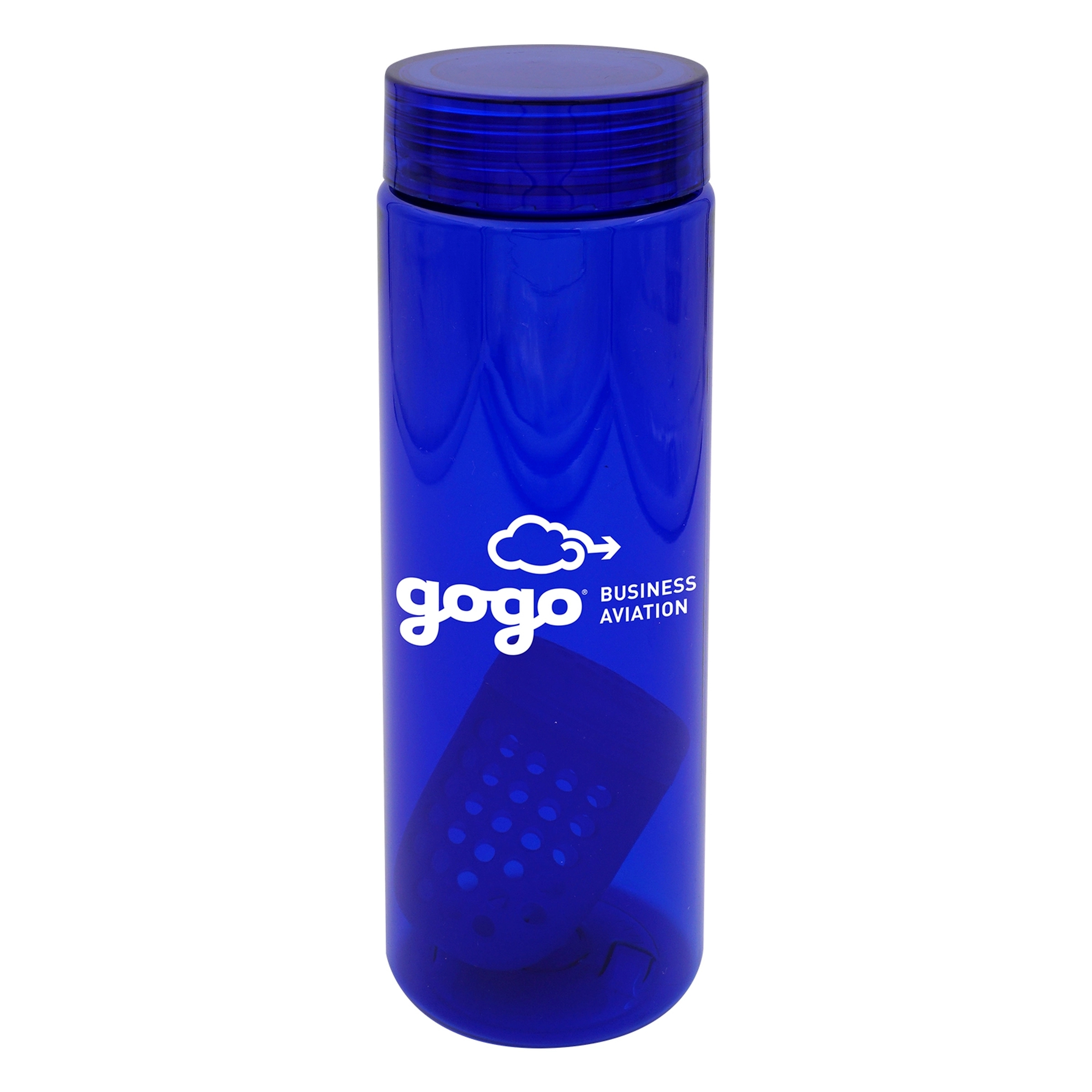 CLEAR VIEW 24 OZ. COLORFUL BOTTLE WITH FLOATING INFUSER 6