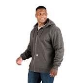 Berne Heritage Grid Fleece-Lined Zip Sweatshirt - Men's 29