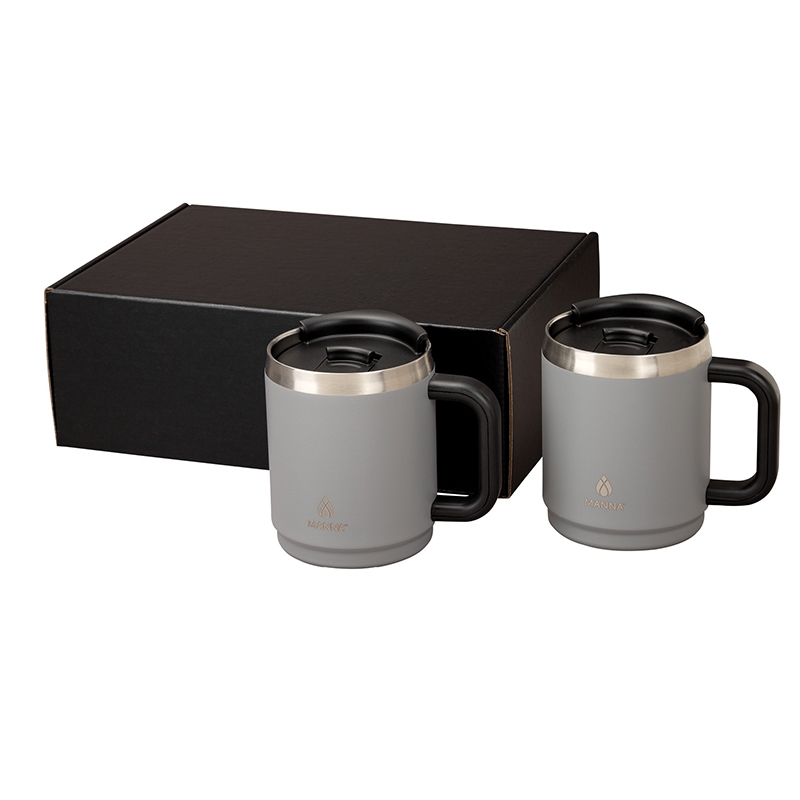 Manna™ Boulder Two-Piece Camping Mug Gift Set 42