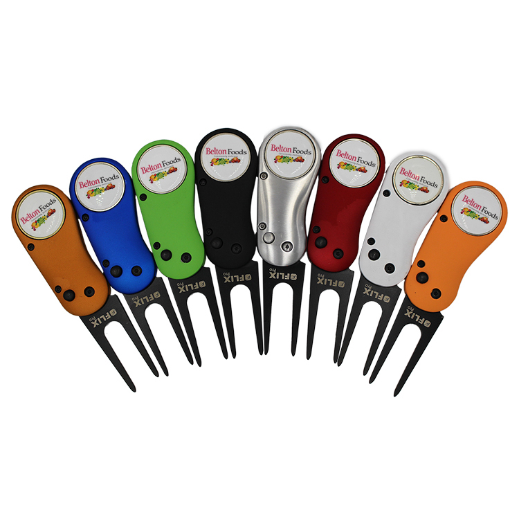 Flix Pro 2.0 Divot Tool & Golf Ball Mini Presentation Box 1