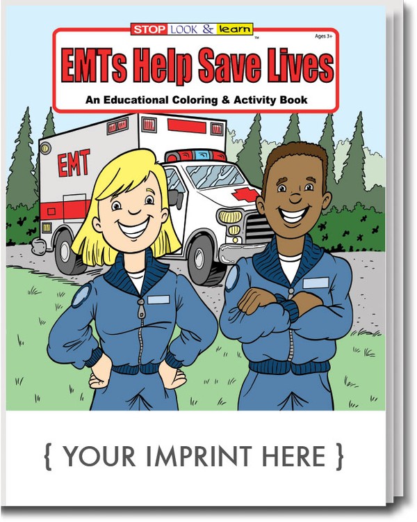 COLORING BOOK - EMTs Help Save Lives Coloring & Activity Book 2