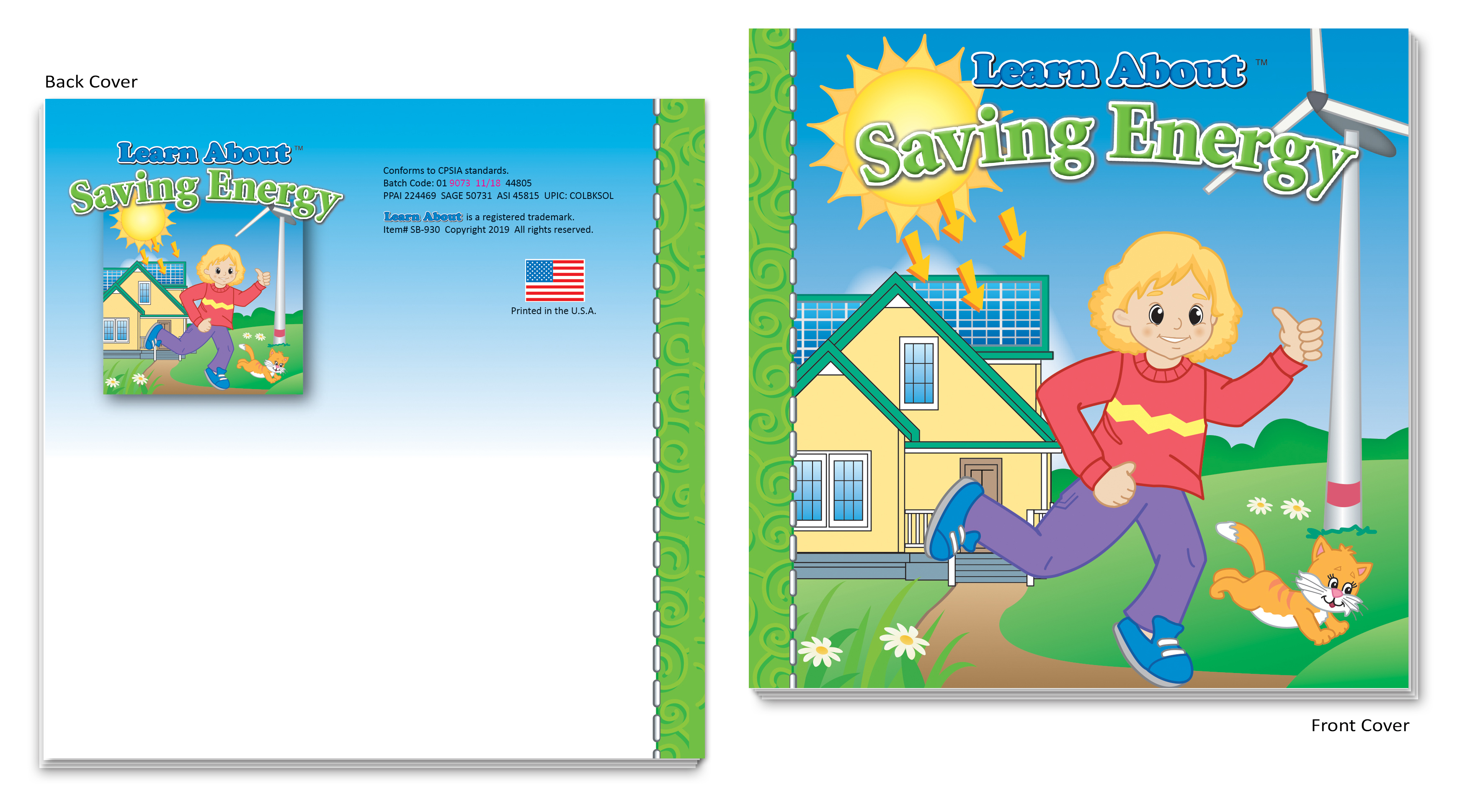Learn About Saving Energy Storybook 2