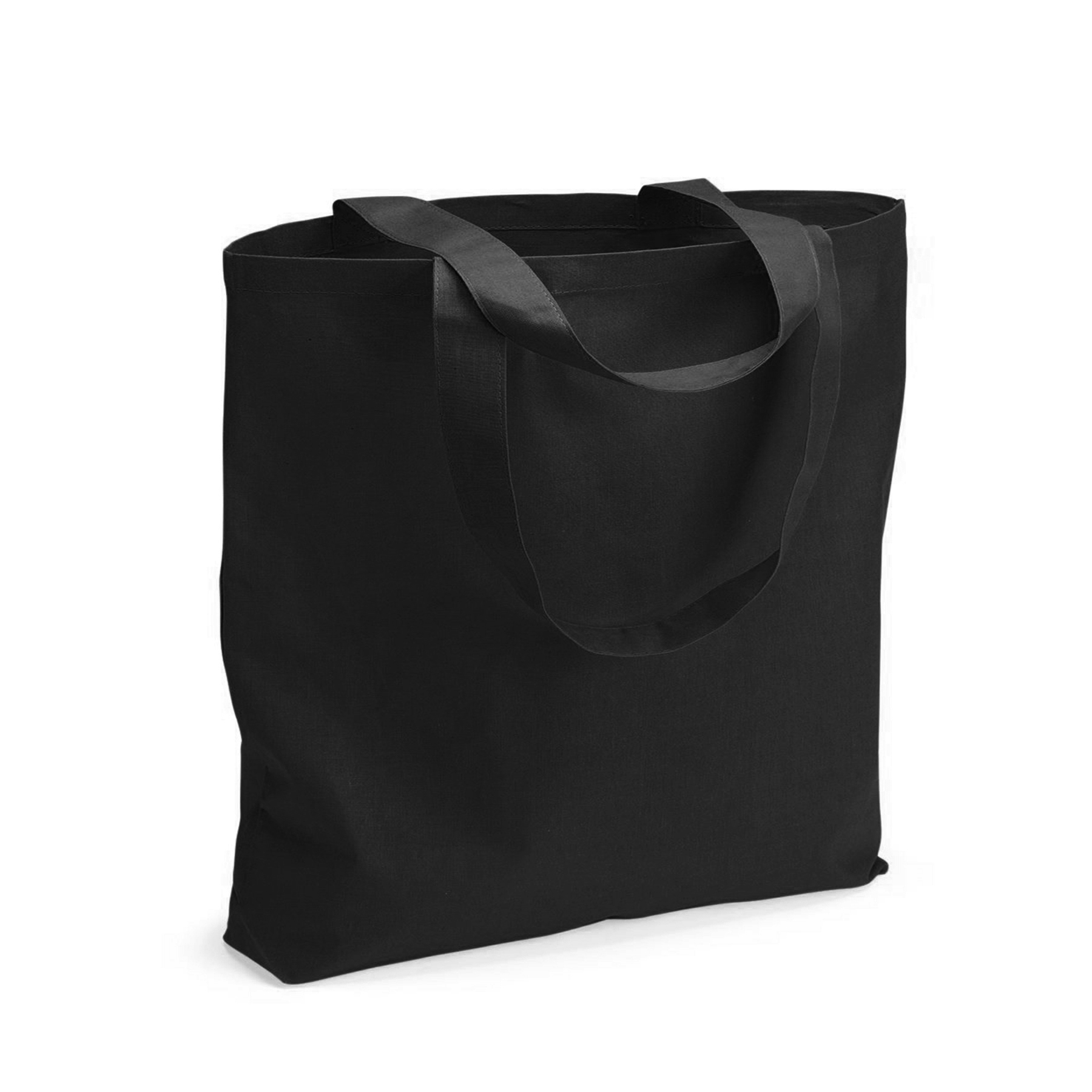 6oz. 100% Cotton Canvas Bottom Gusset Economy Tote Bag 2