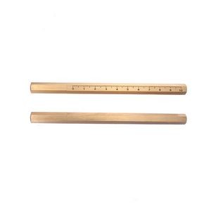 Hexagon Metal Measurement Pen With Pouch Bag 8