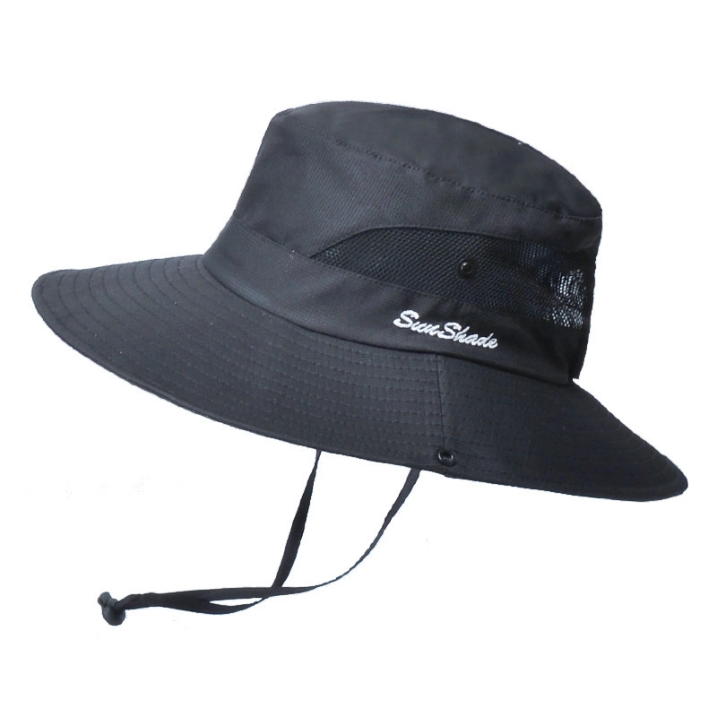 Ponytail Hole Outdoor Fisherman'S Hat 8
