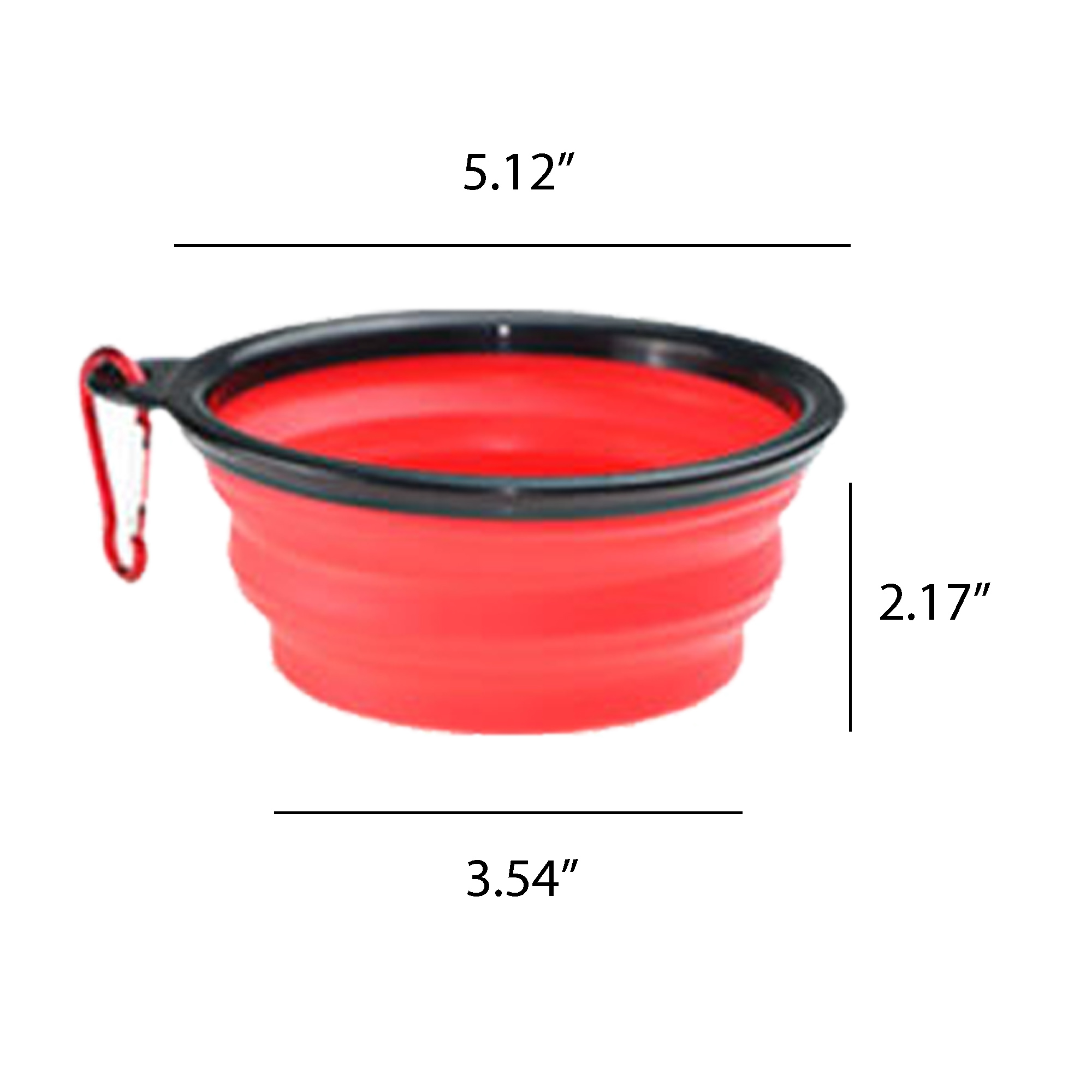 Flexible Durable Collapsible Pet Bowl 2