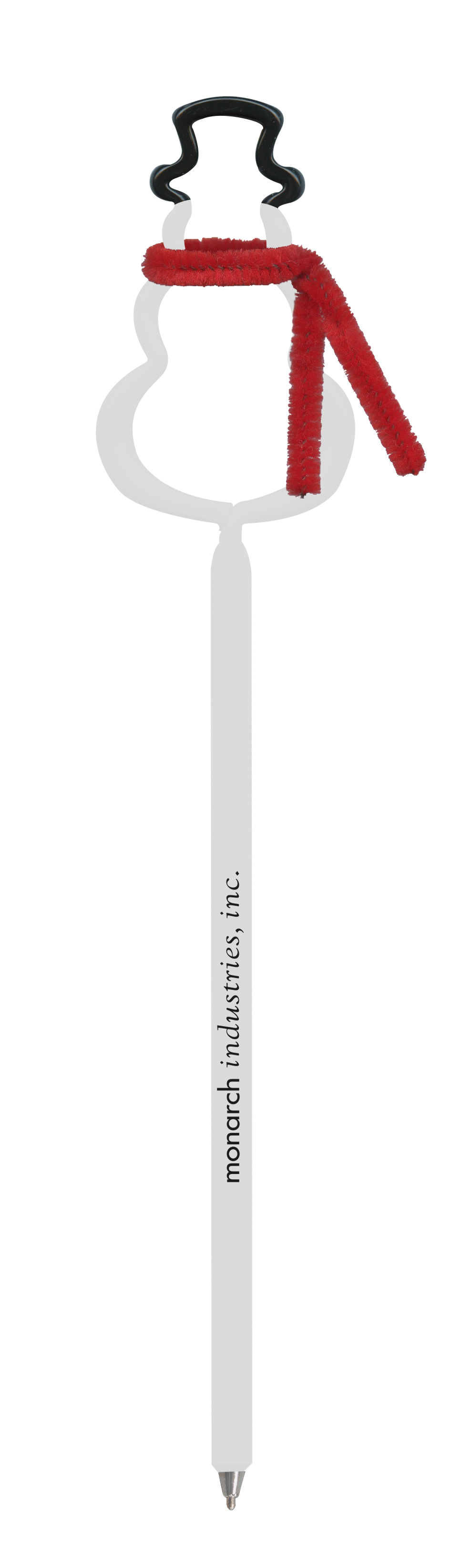 Snowman w/ Scarf Inkbend Xtra, Bent Pen