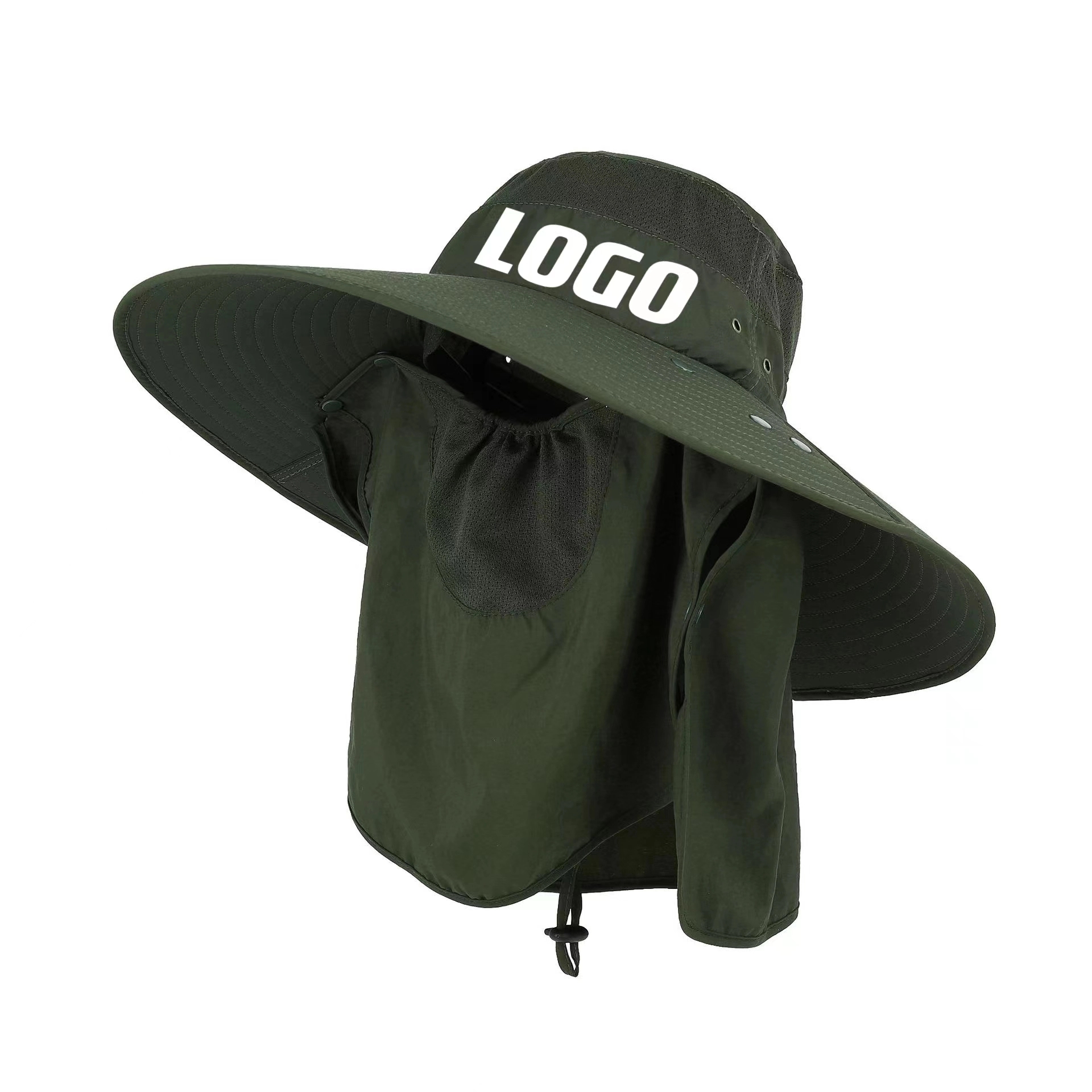 Protection Sunbonnet With Mesh Mask And Neck Flap 2