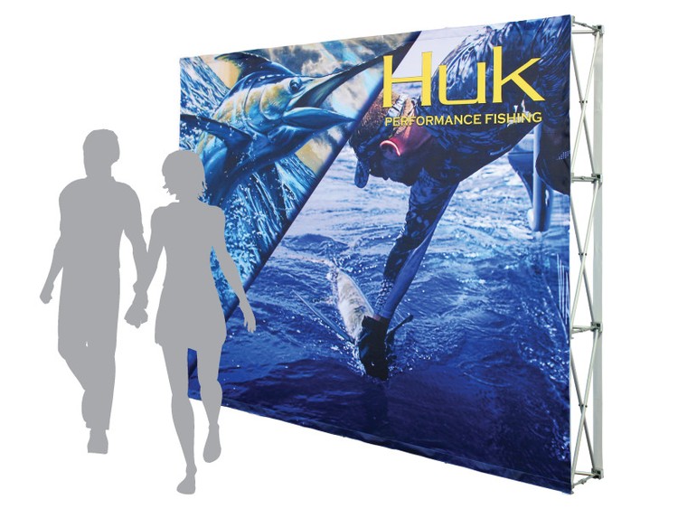 10x8 Straight Pop-Up Wall Display