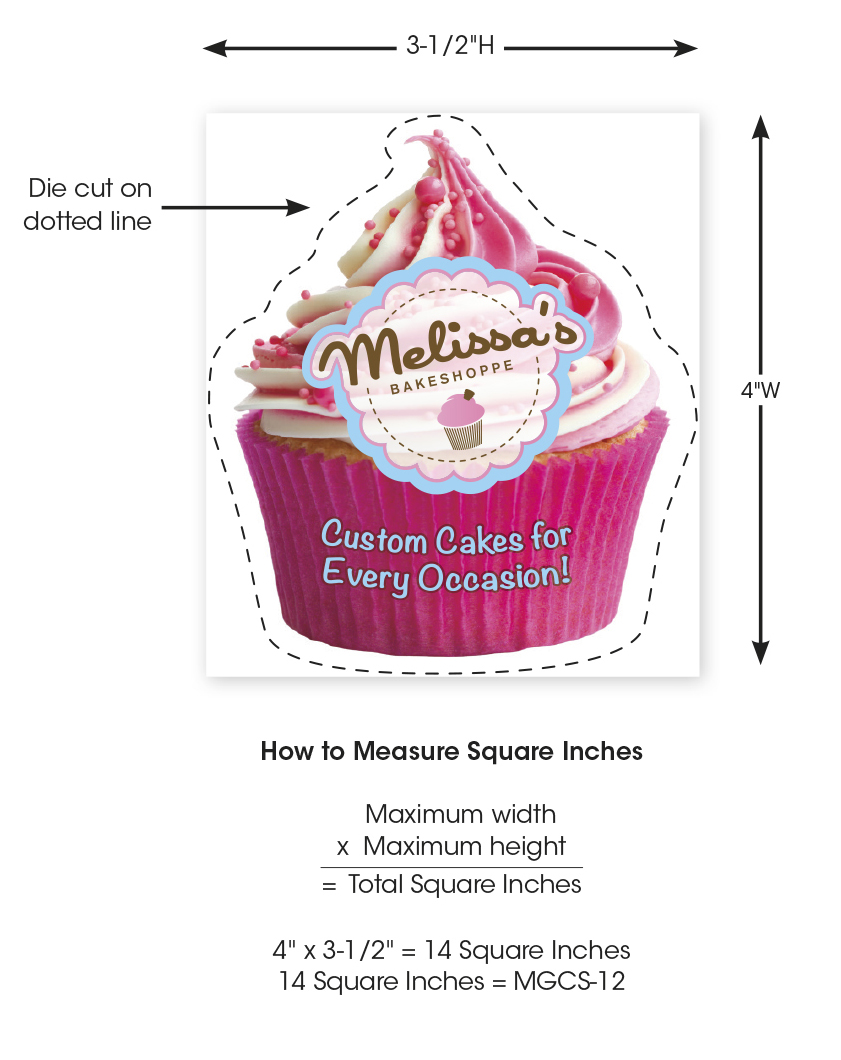 Good Value™ 30 Mil Custom Shaped Magnet 14.01-16 Square Inches 1