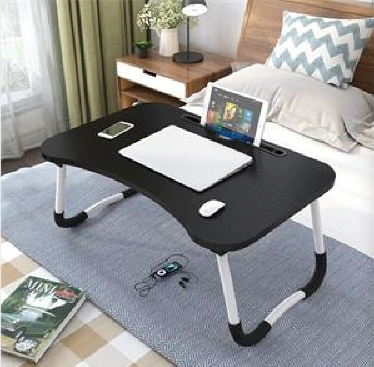 Adjustable Laptop Bed Table Lap Desk 3