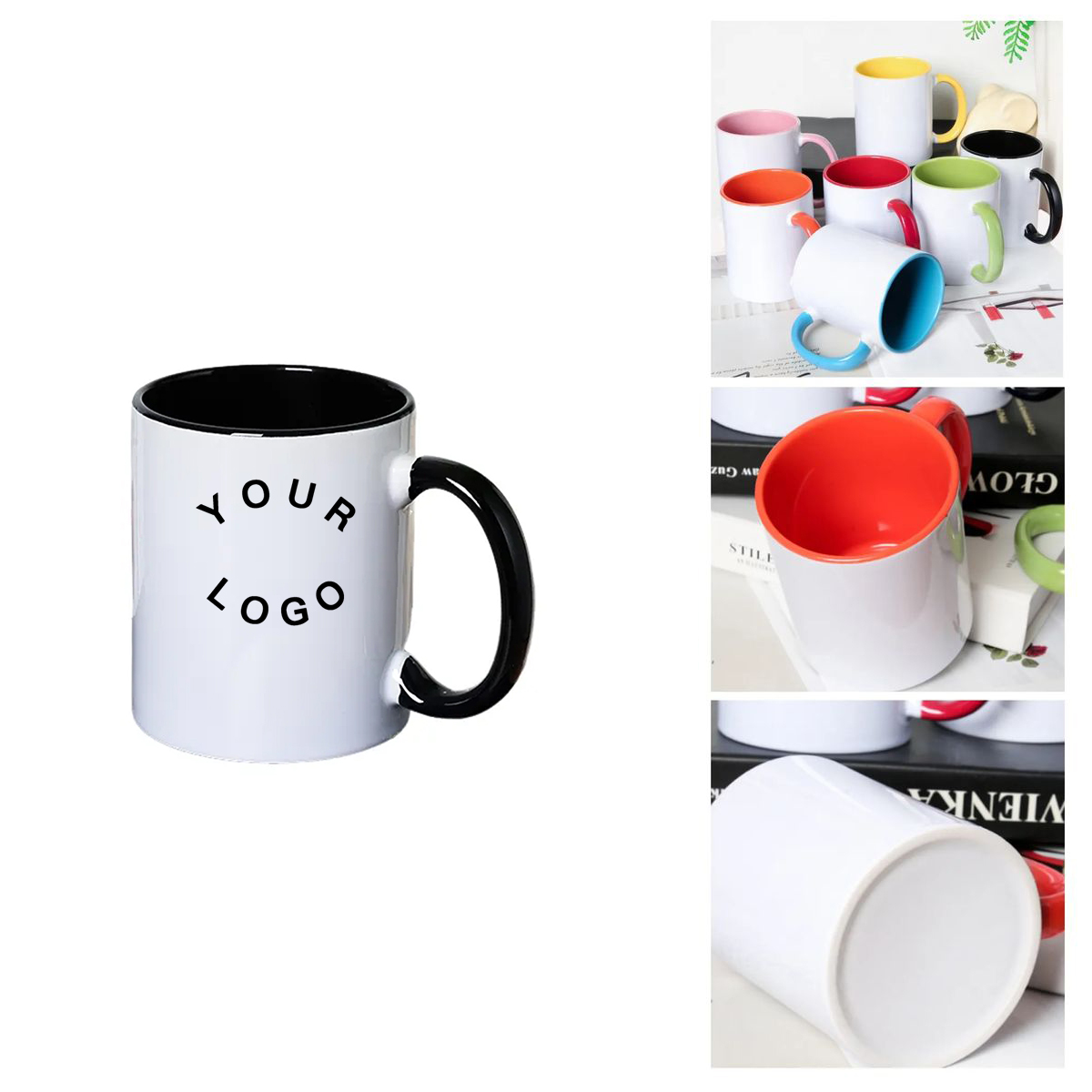 Classic Ceramic Mug 11oz with Smooth Gloss Finish 3