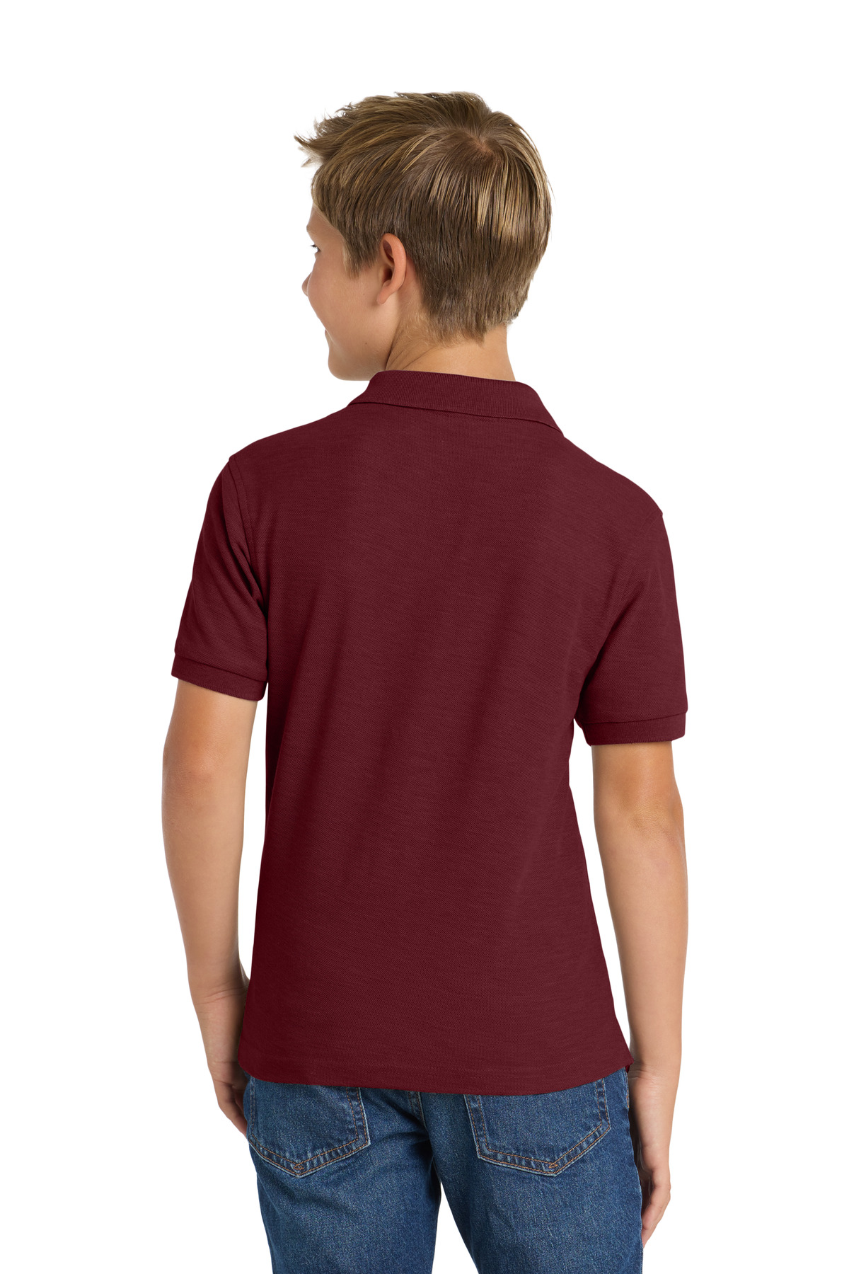 Port Authority Youth Silk Touch Polo. Y500 40