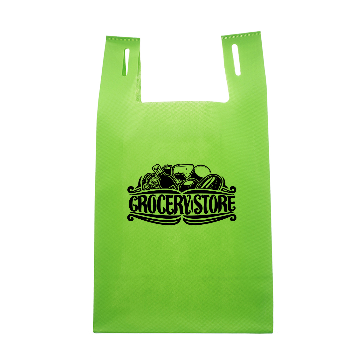 EZ-Hang Reusable Shopper Bag (2 Color Imprint) 6