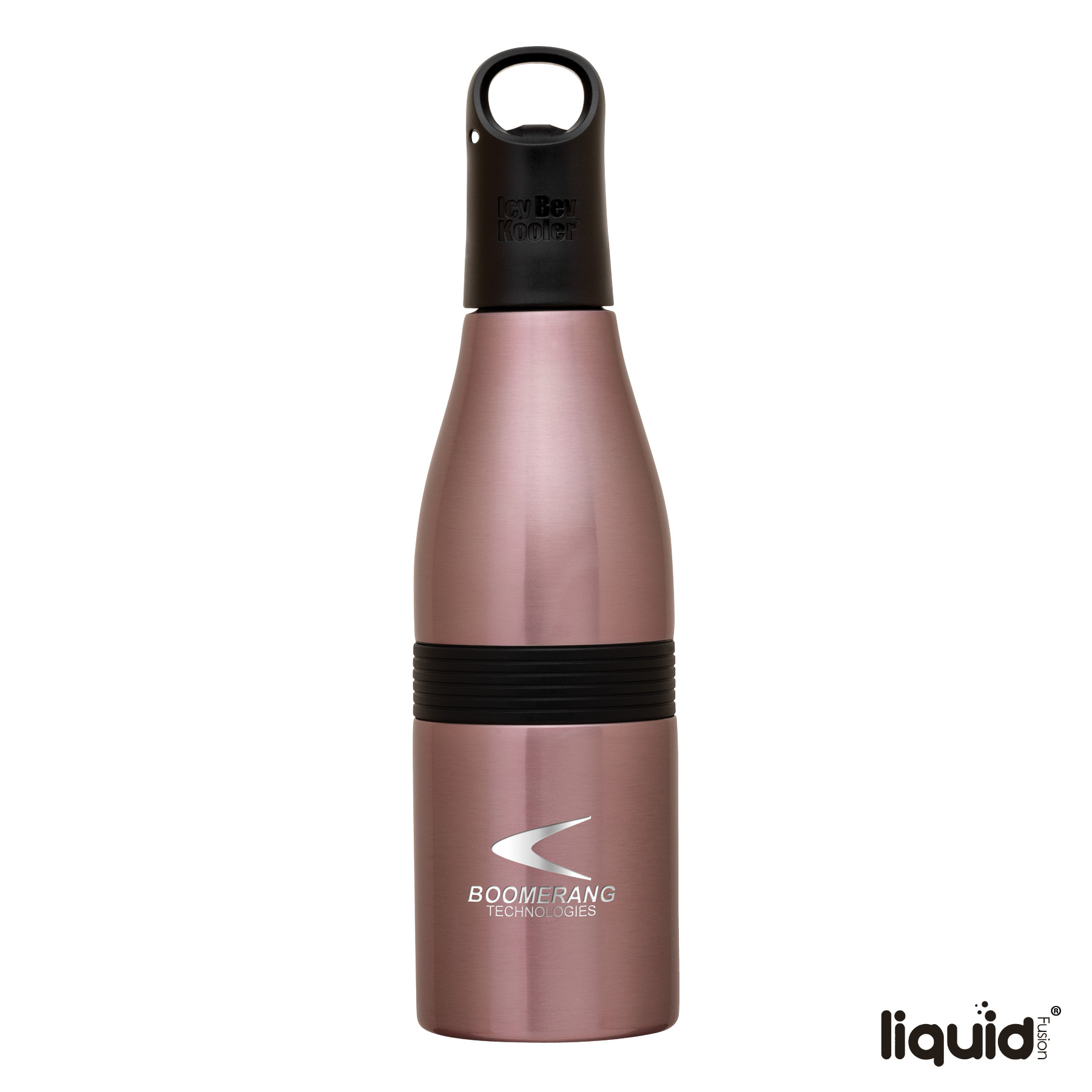 Liquid Fusion® Icy Bev Kooler® 22 oz. 3-In-1 Double Wall Stainless Steel Bottle 84