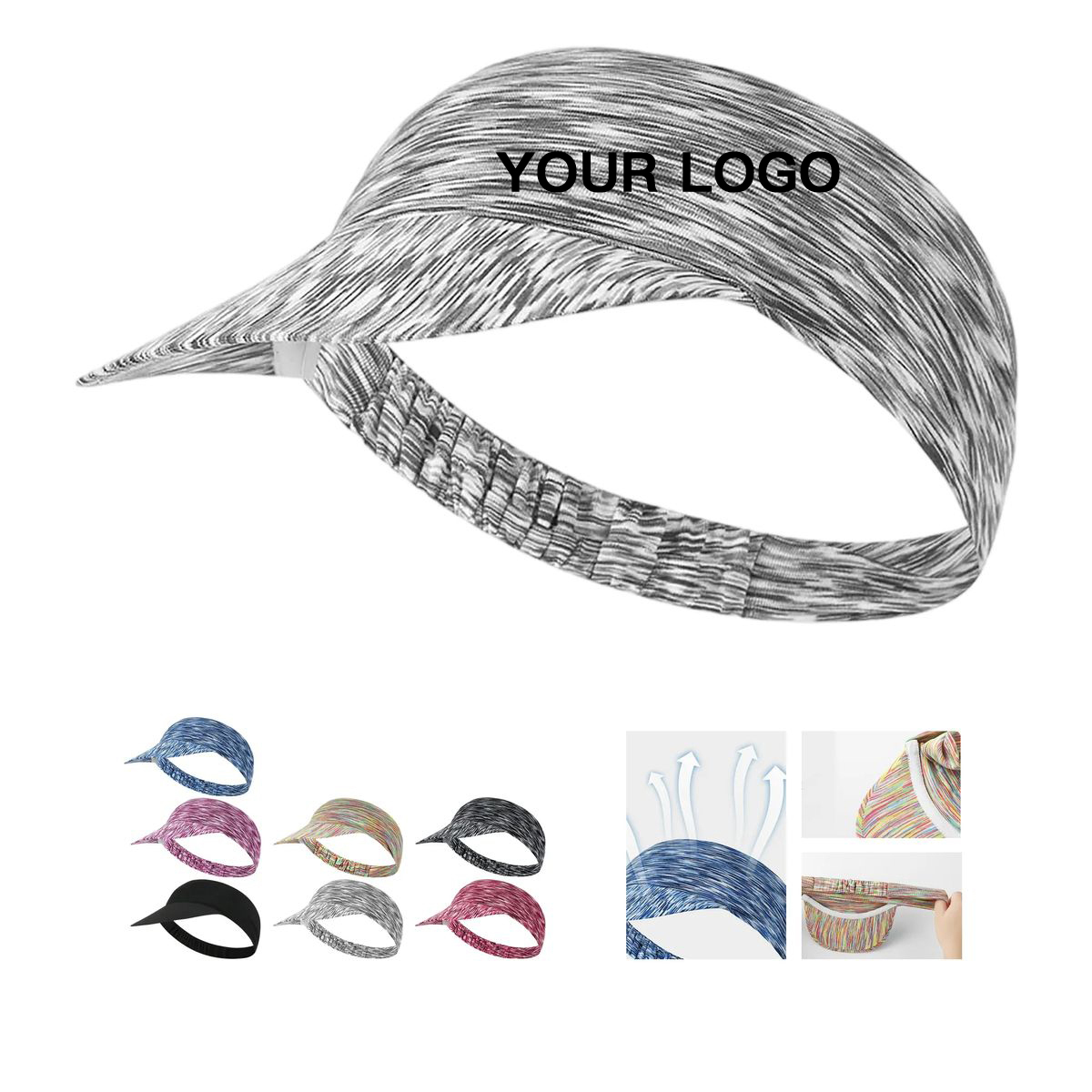 Lightweight Polyester Sun Hat with Quick Drying Fabric 2