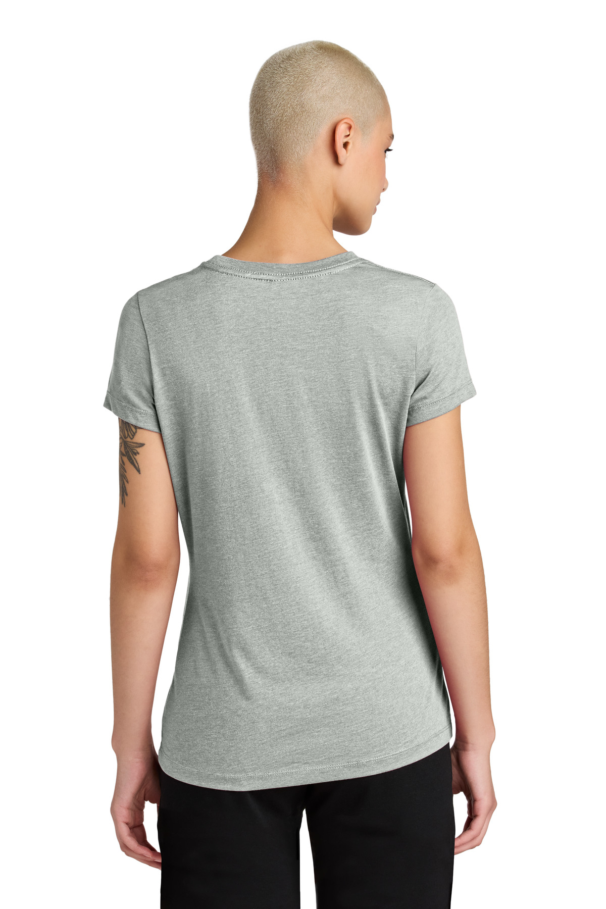 District Women's Perfect Weight CVC Tee DT188 3
