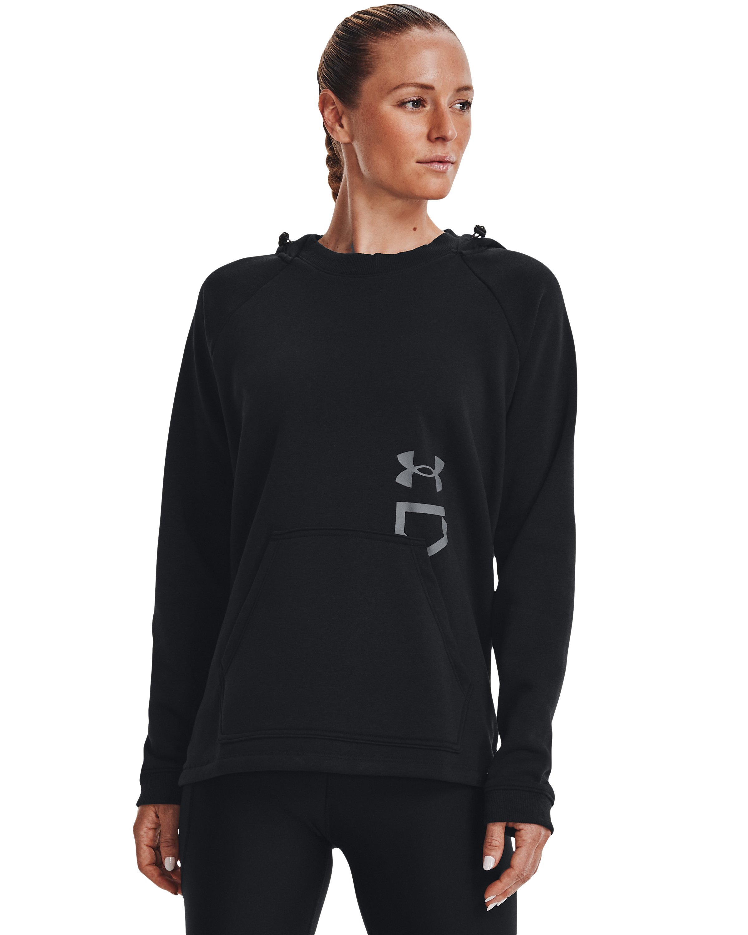 Women's UA Rival Softball Hoodie, custom hoodie or sweatshirt with logo imprint 2