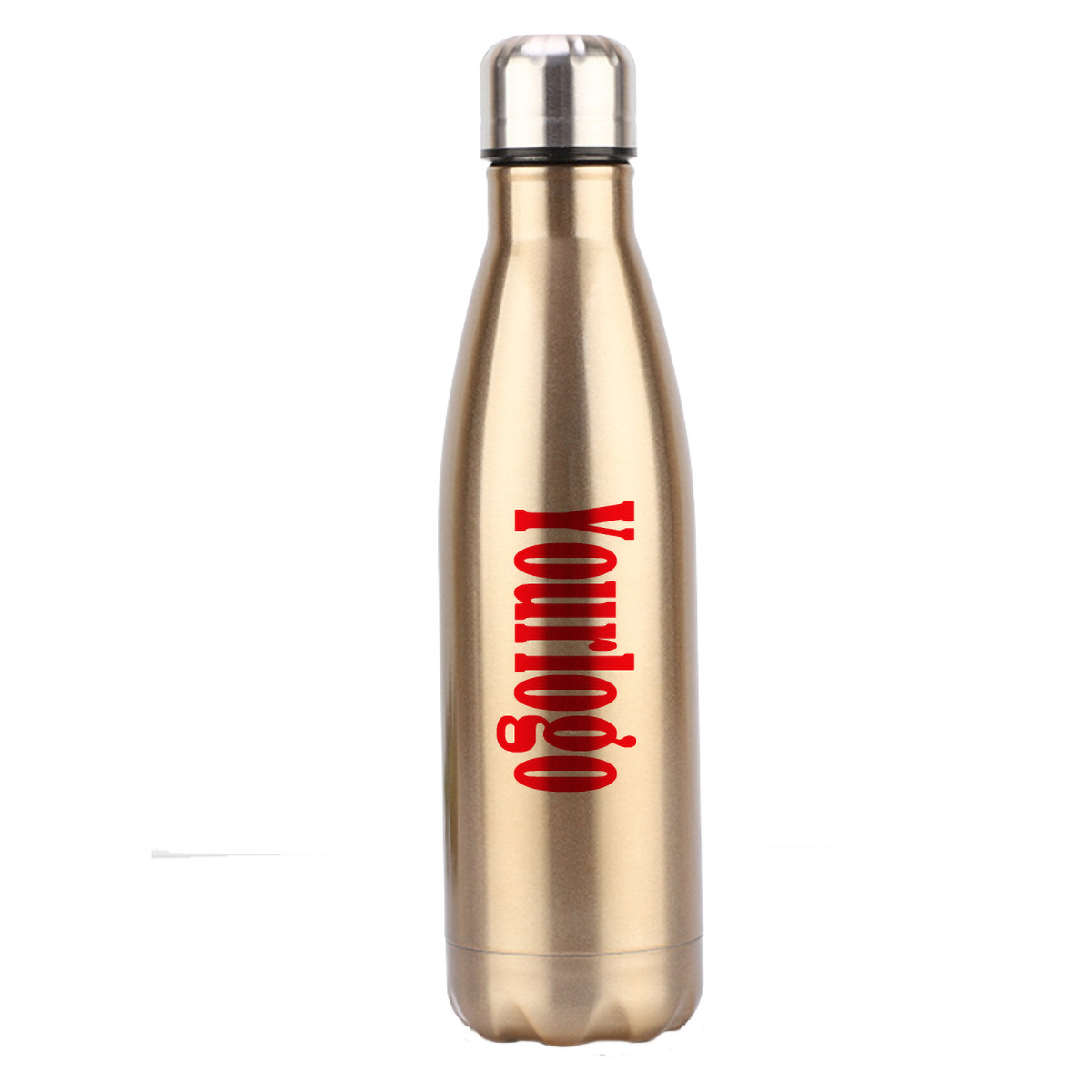 17 Oz Double Wall Stainless Bottle, custom water bottle with logo imprint 2