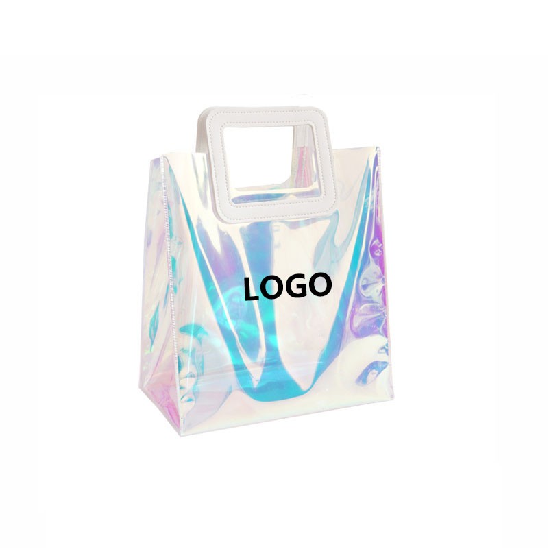 Clear Holographic Tote Bag 1