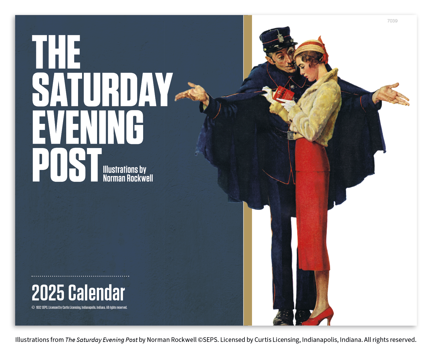 Good Value™ The Saturday Evening Post - Window Calendar 15