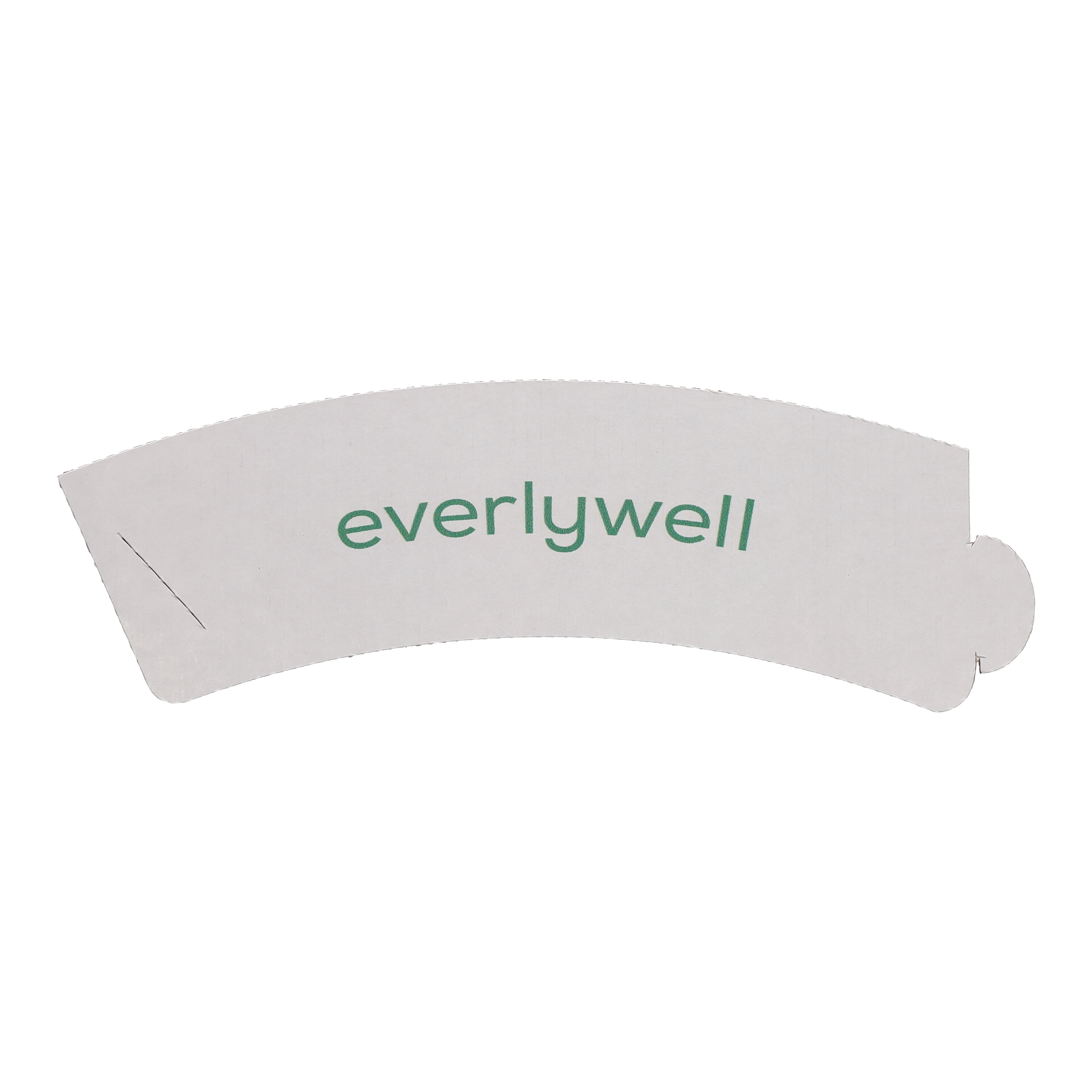 8/9 oz Corrugated Beverage Sleeve White Digital Print 7
