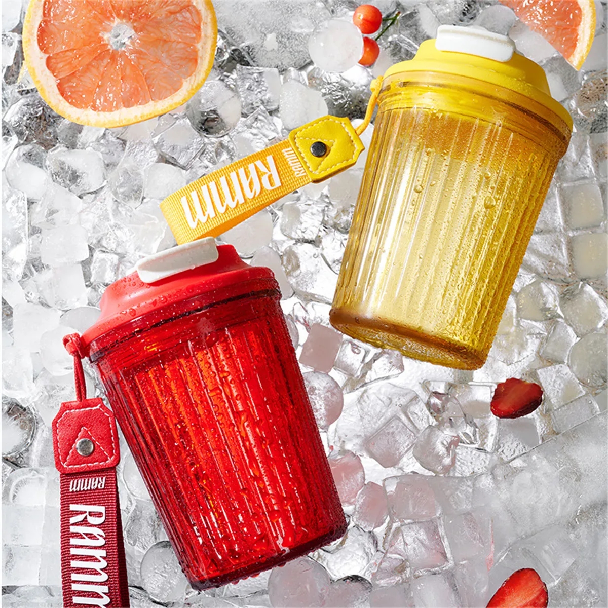 Reusable Tritan Coffee Cup with Leakproof Lid 5