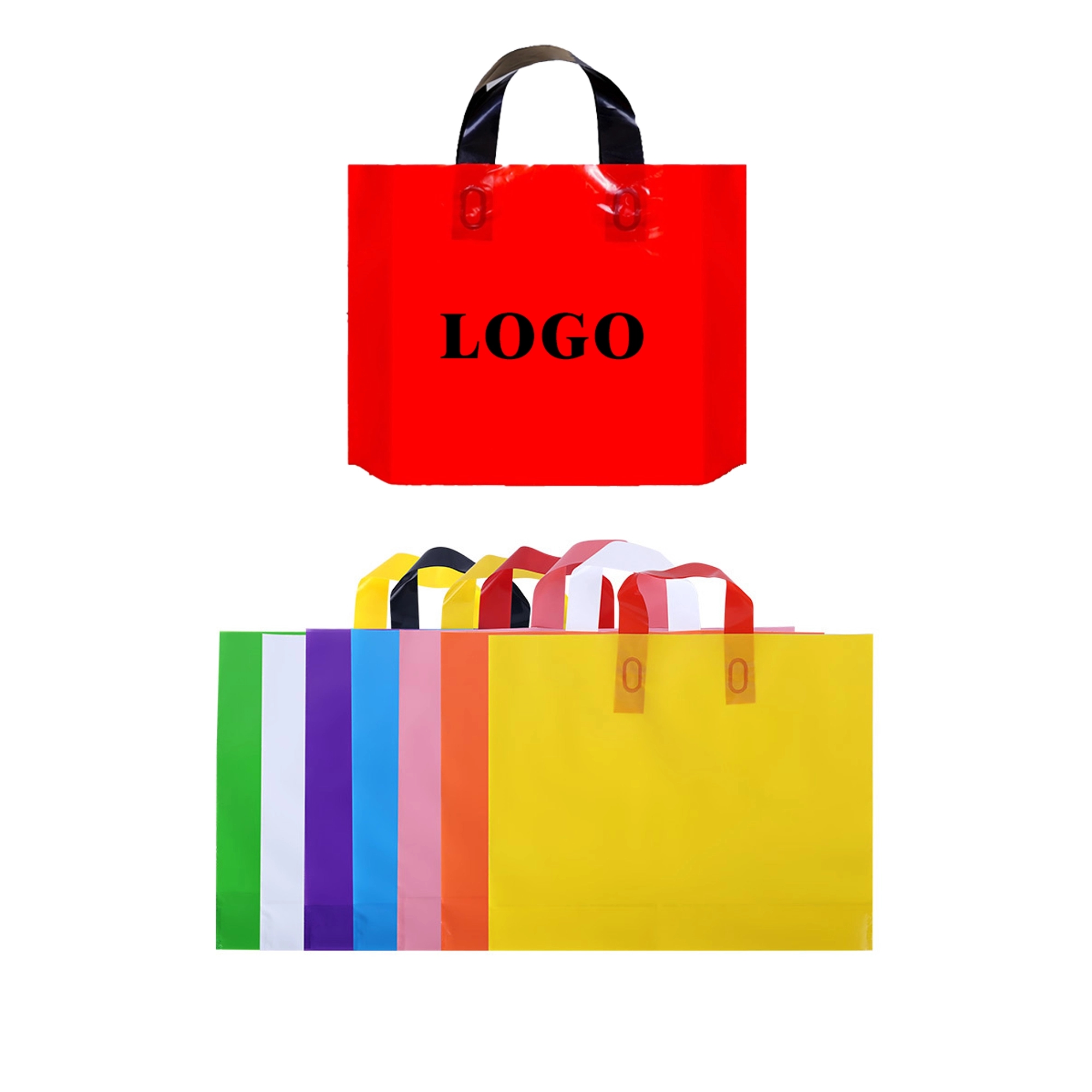 Plastic Tote Grocery Bag 2
