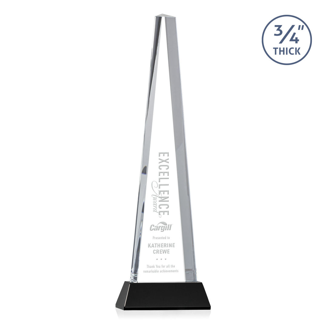 Majestic Tower Award on Newhaven Base - Black 4