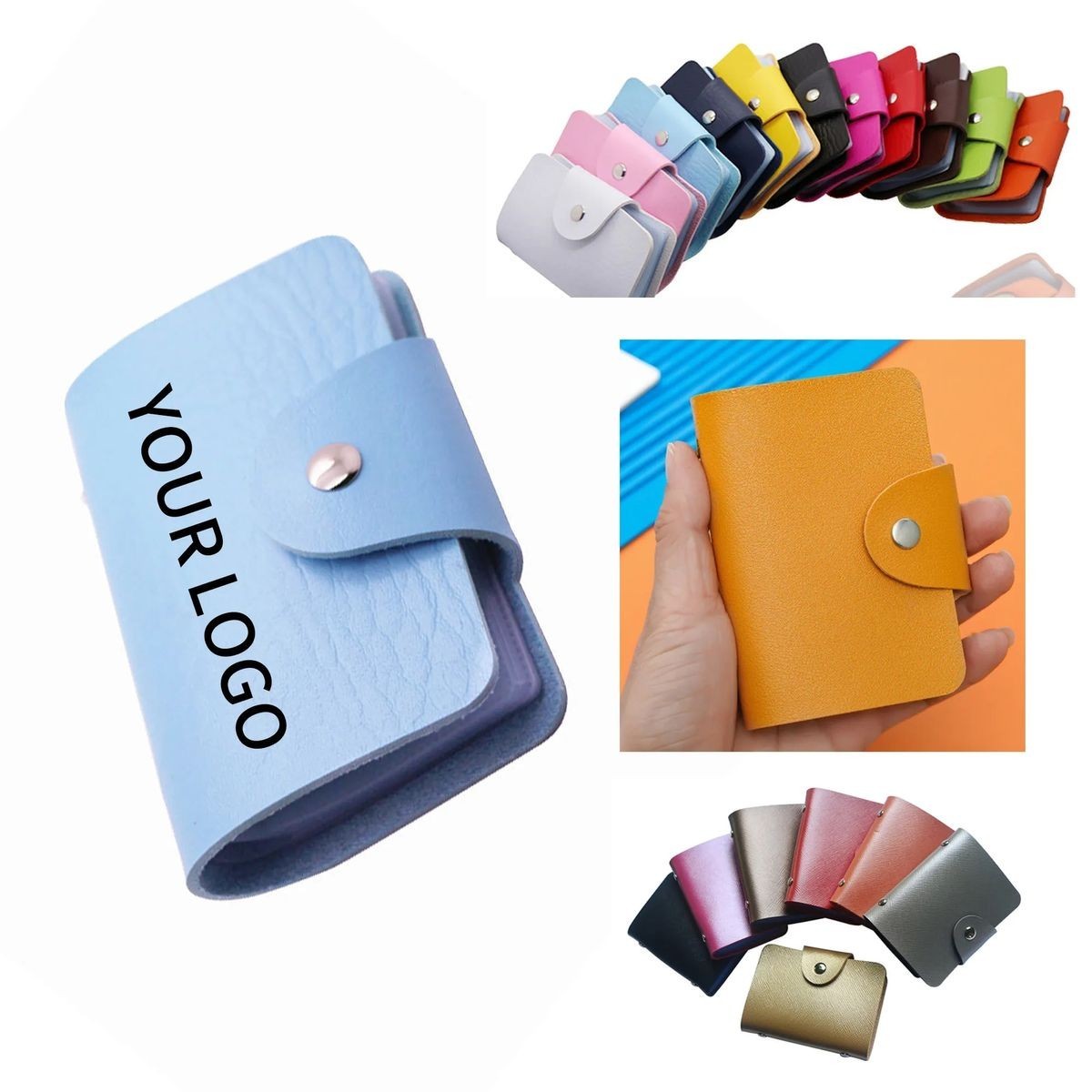Compact Anti-Scan Leather Card Holder 10