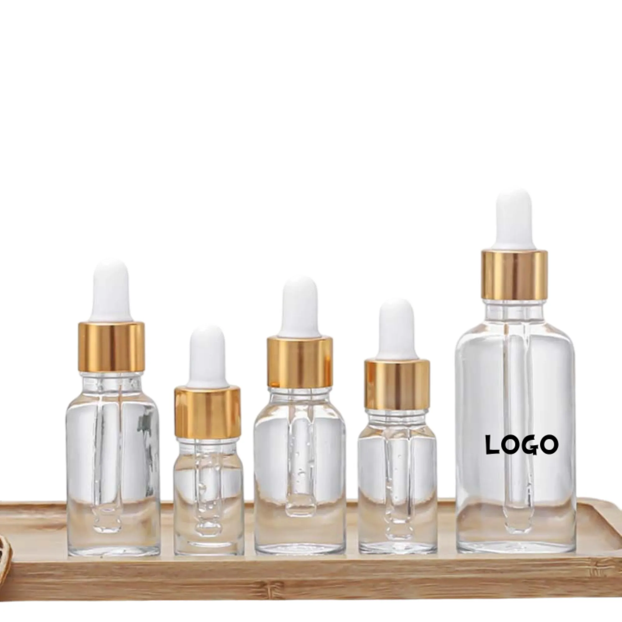 Clear Glass Dropper Bottle for Essential Oil 3