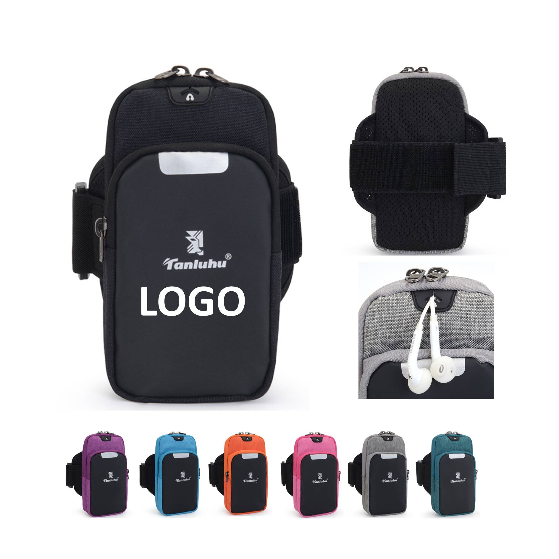 Waterproof Cycling Sports Nylon Arm Bag 2