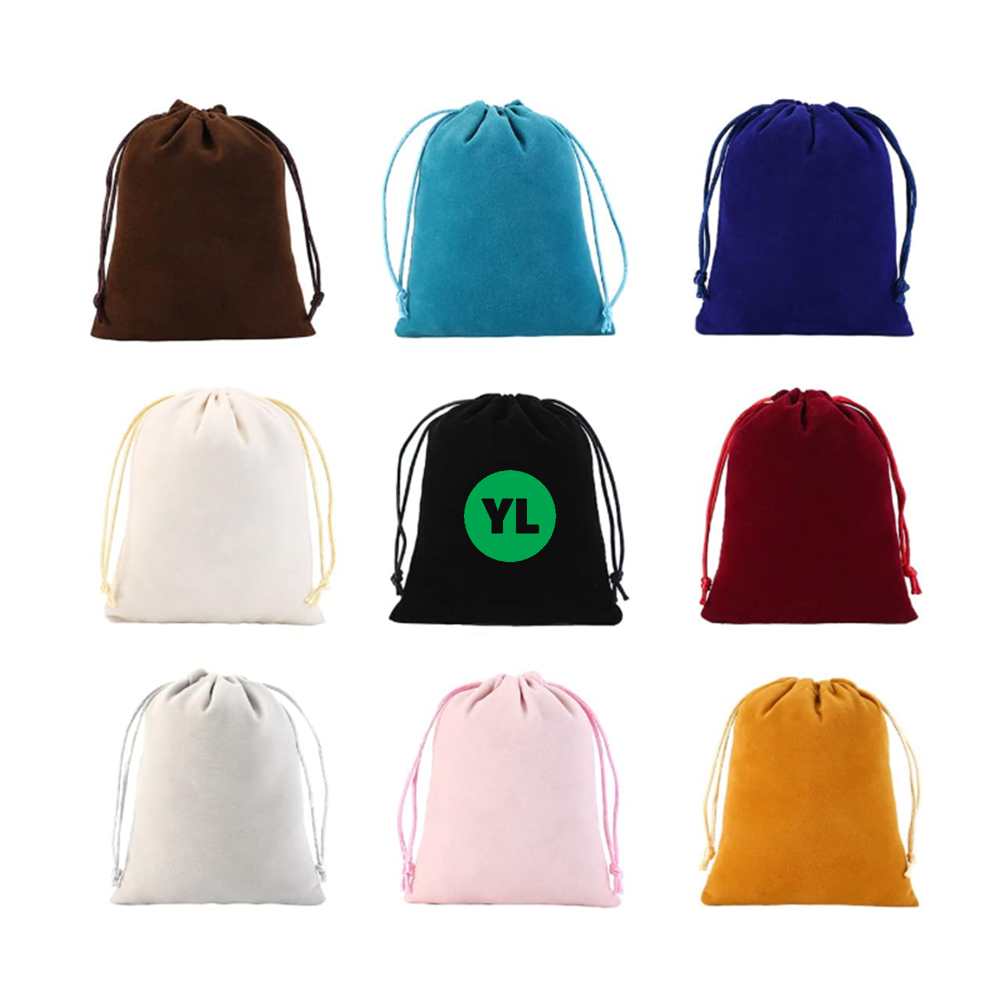 Jewelry Drawstring Packaging Velvet Bag 3