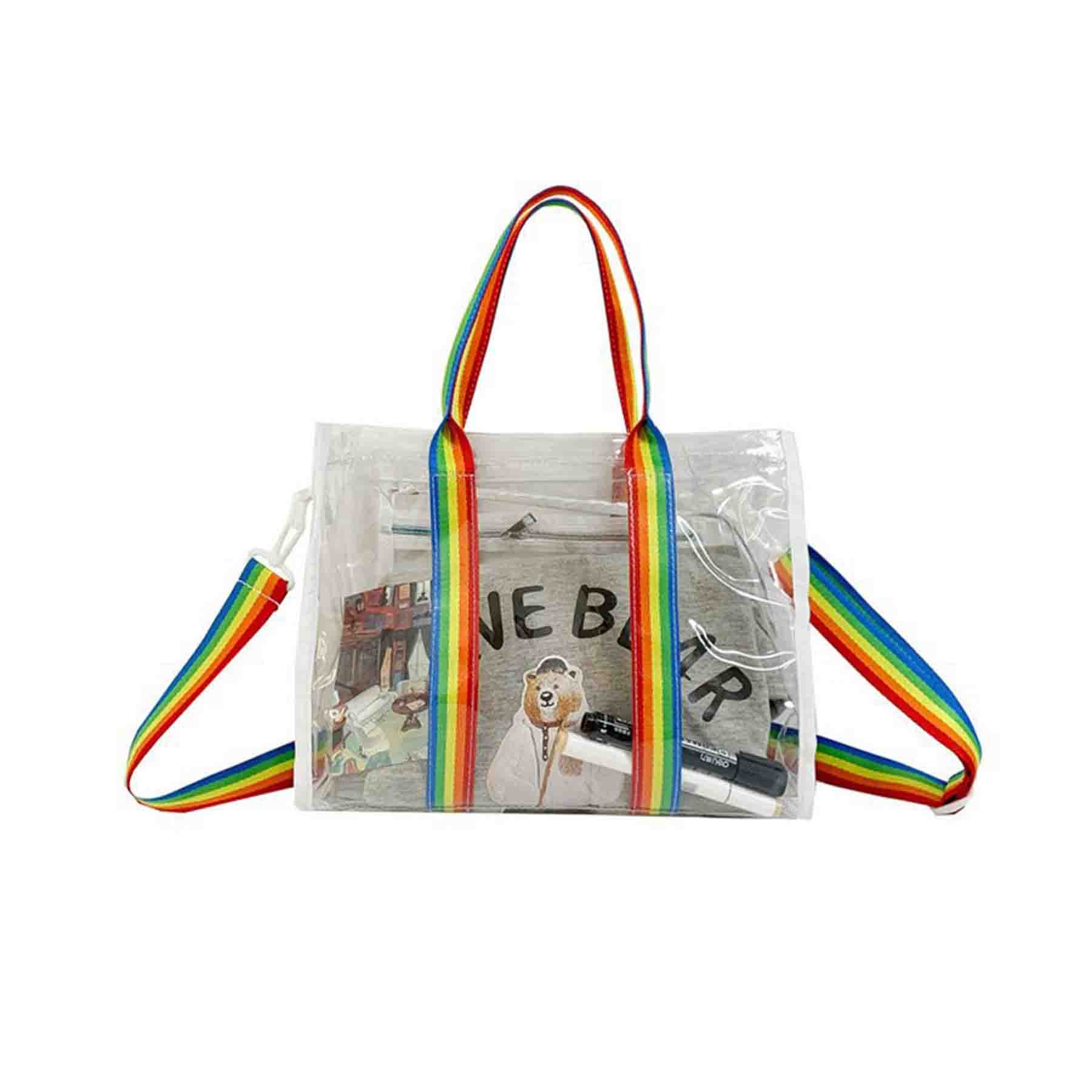 PVC Transparent Shoulder Bag 6