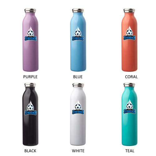 Stainless Steel Water Bottle - Pop Color, 20 oz. 7
