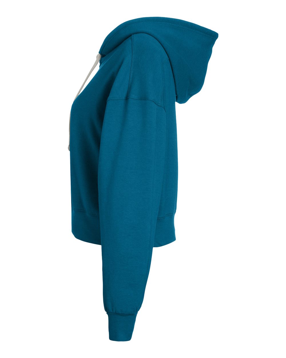 Women's Vintage Oversized Cropped Hooded Sweatshirt - PDP1725 23
