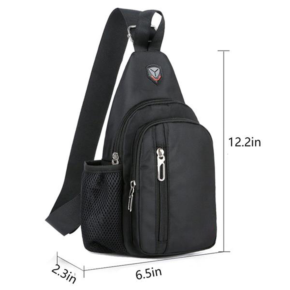 Sling Backpack With Earphone Hole 4