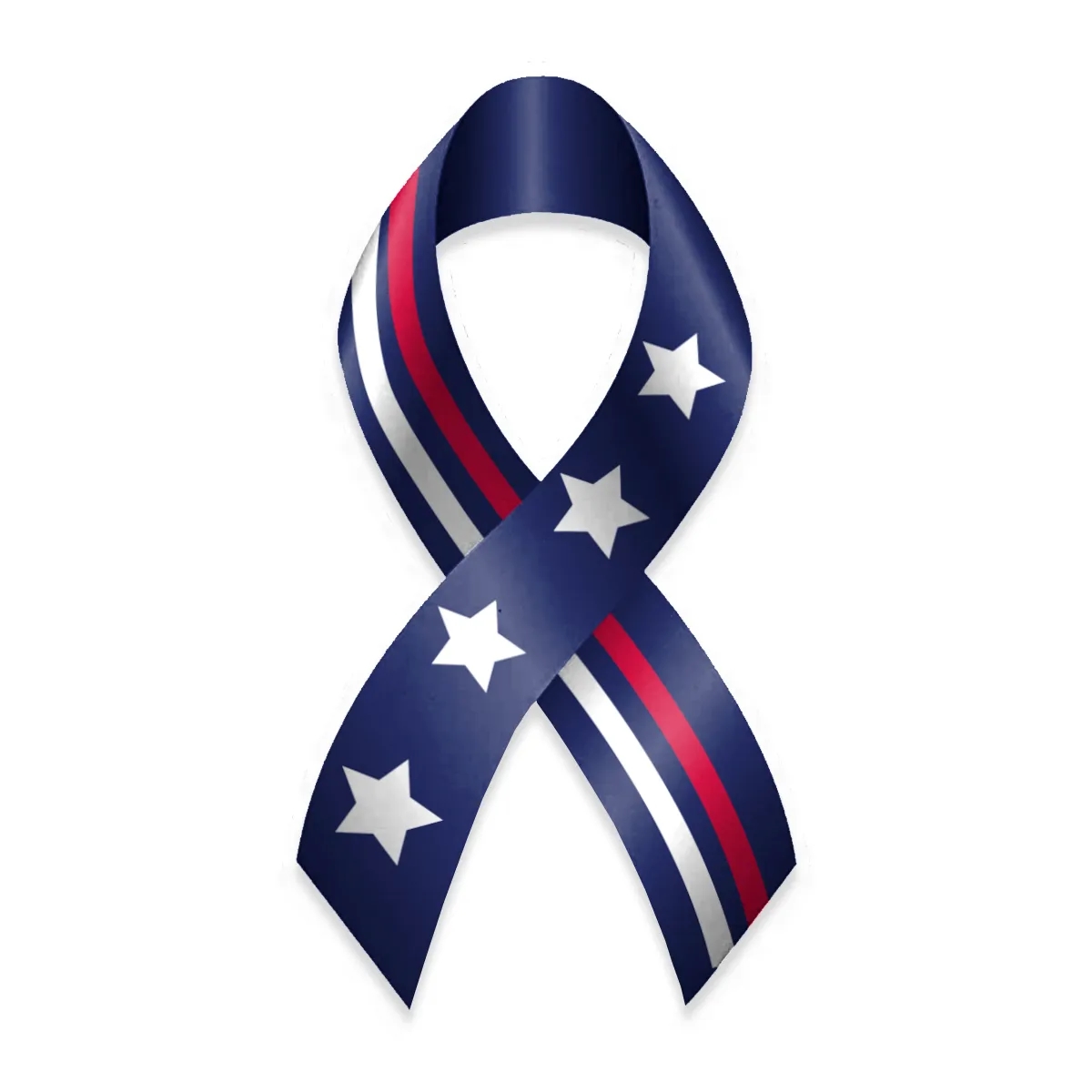 USA Flag 4"x 8" Magnetic Ribbon 1