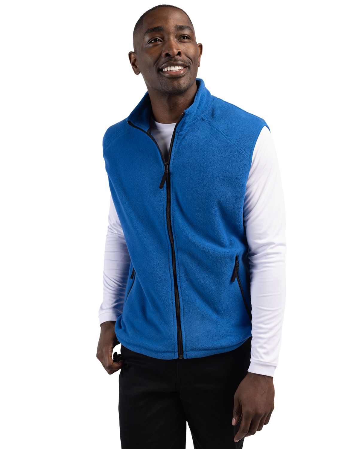 Clique Summit Performance Fleece Mens Full Zip Vest 15