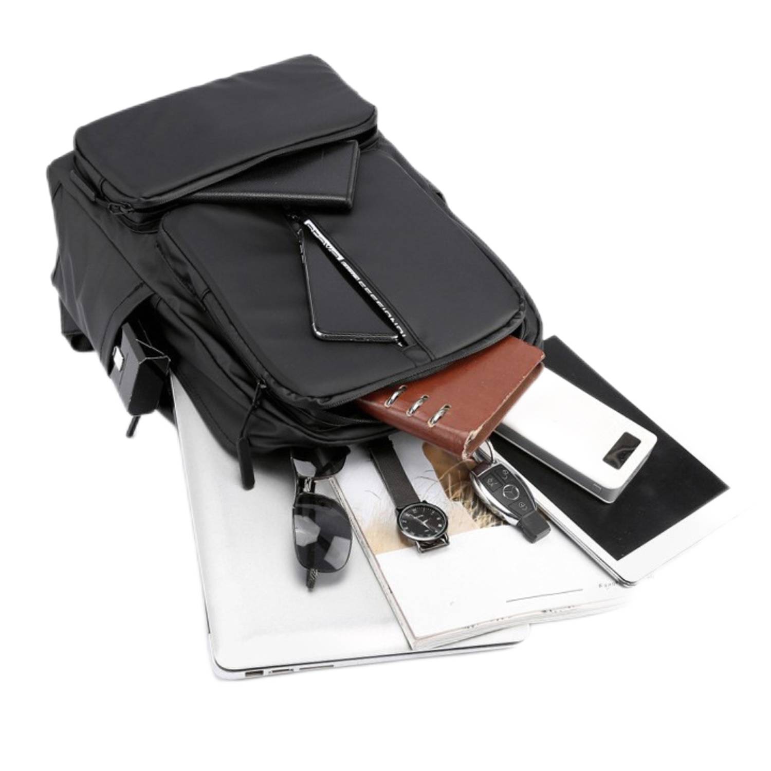 Oxford Business Commuter Backpack With USB Charging Port 5