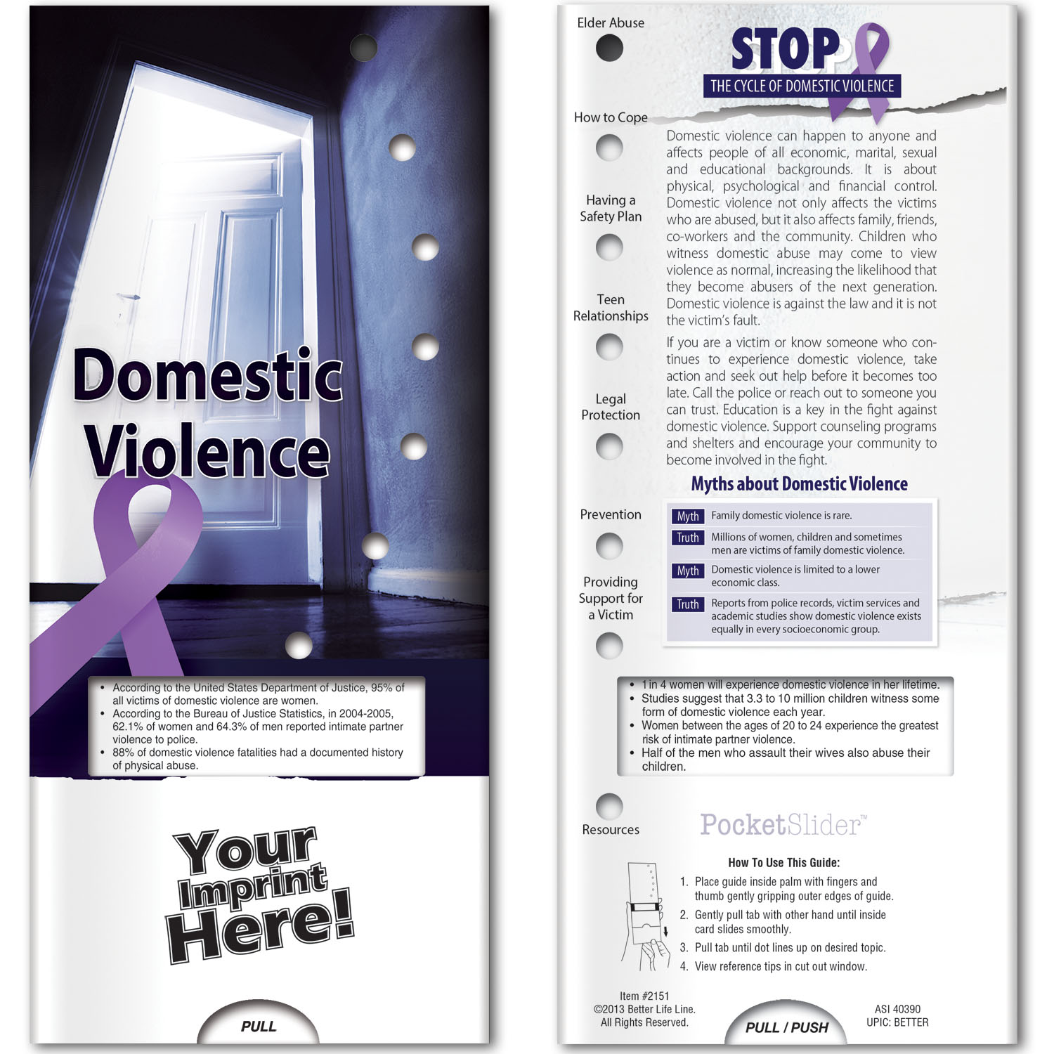 Pocket Slider - Domestic Violence 1