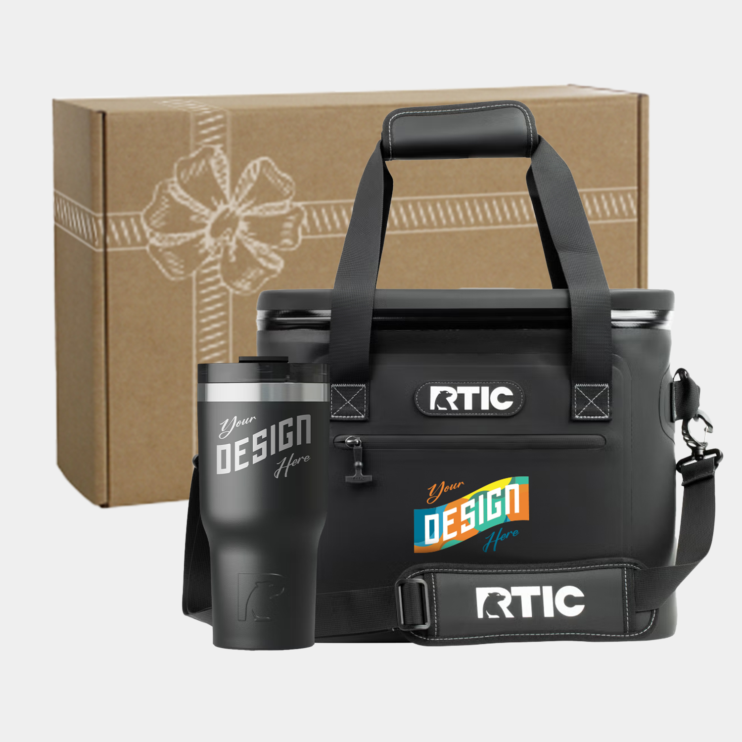 RTIC® Soft Pack Cooler Bag & Insulated Tumbler Gift Set 2