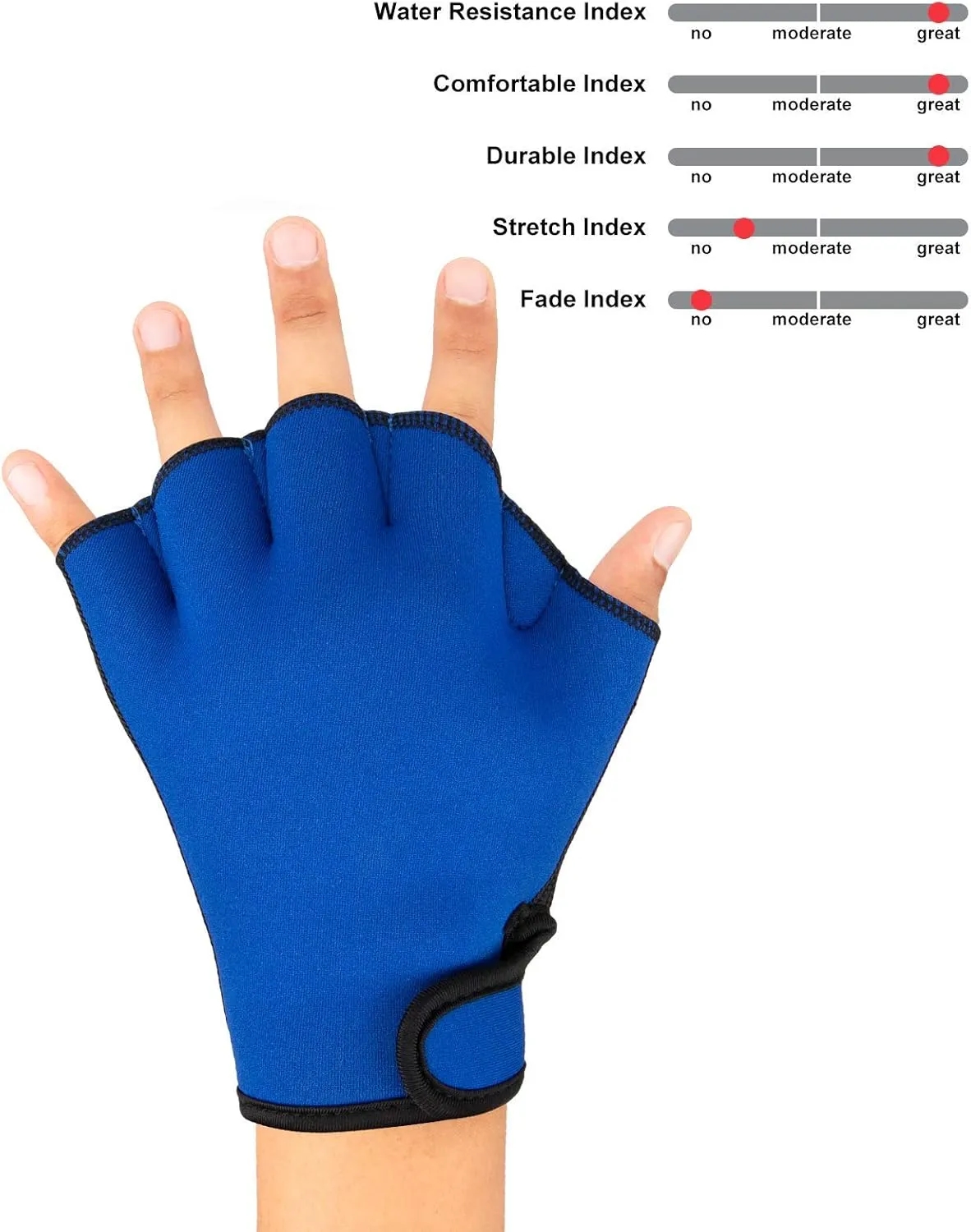 Swim Sports Webbed Paddle Gloves 7