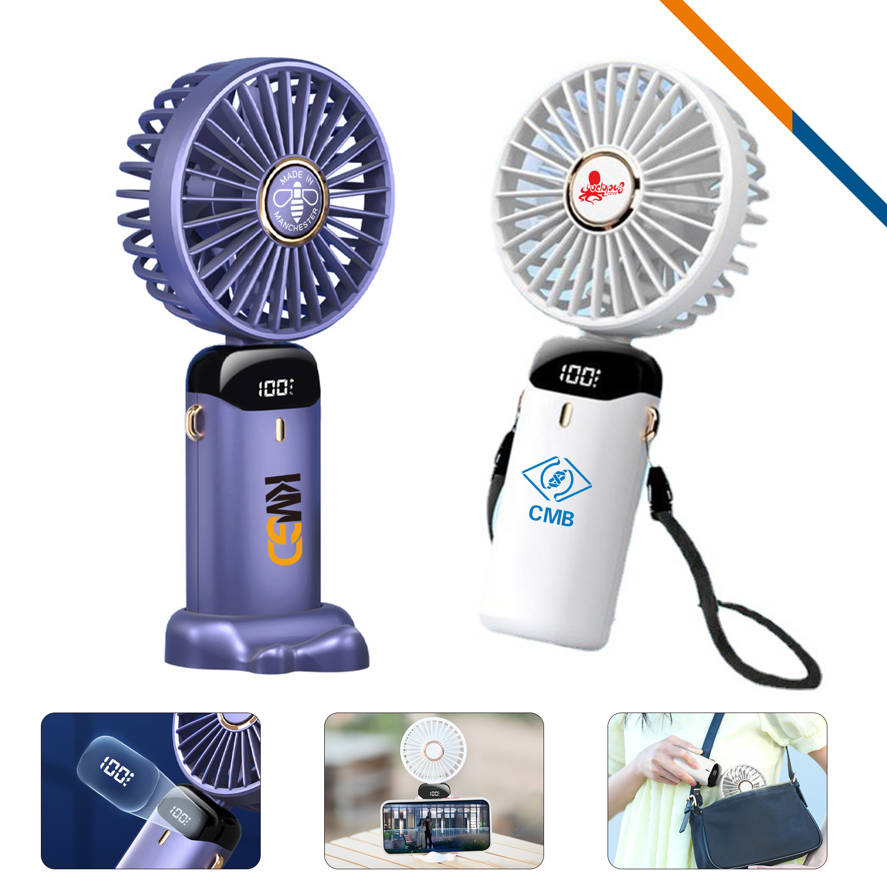 Crystal Handheld Fan 3