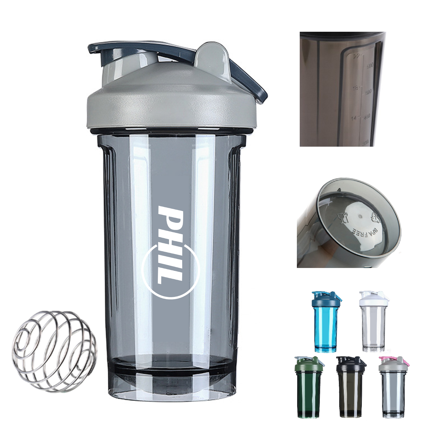 18Oz Sports Blender Shaker Bottle 2