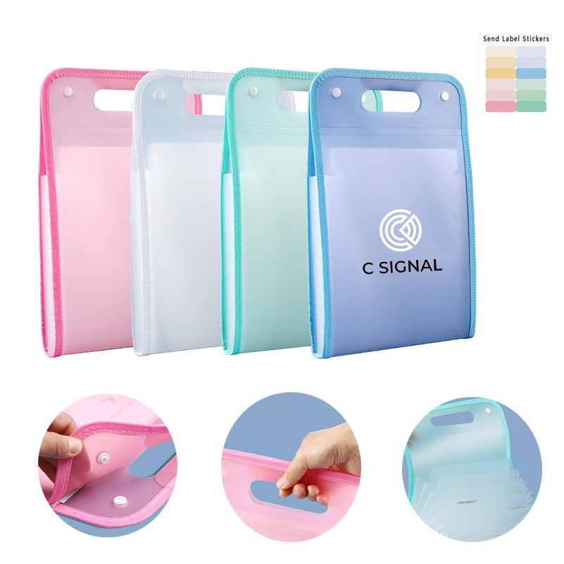 Portable A4 Vertical Accordion Multi-Layer Folder 2