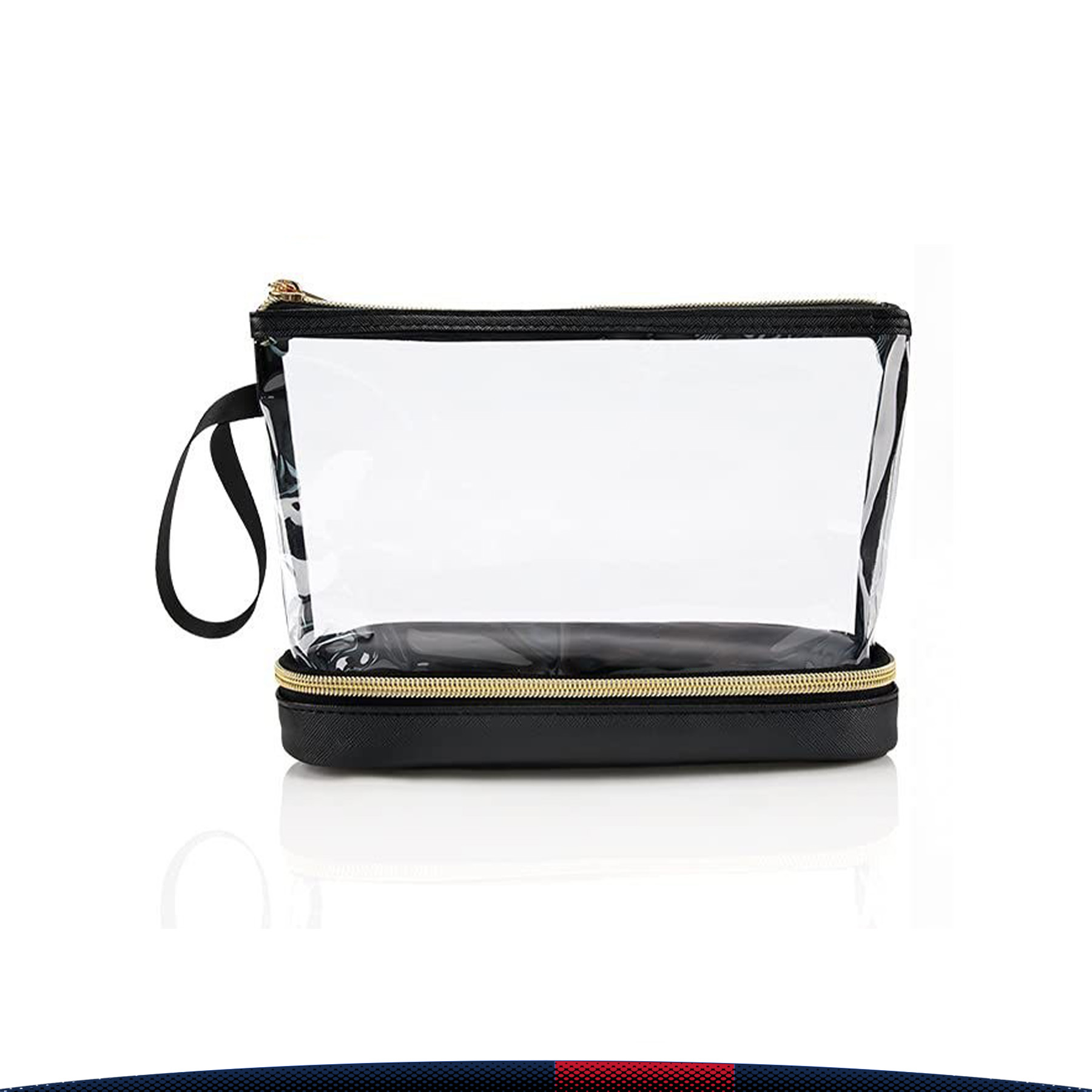 Double Layer Transparent Makeup Bag 6