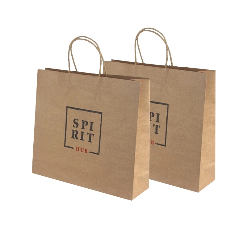 Brown Kraft Paper Shopping Bag 1
