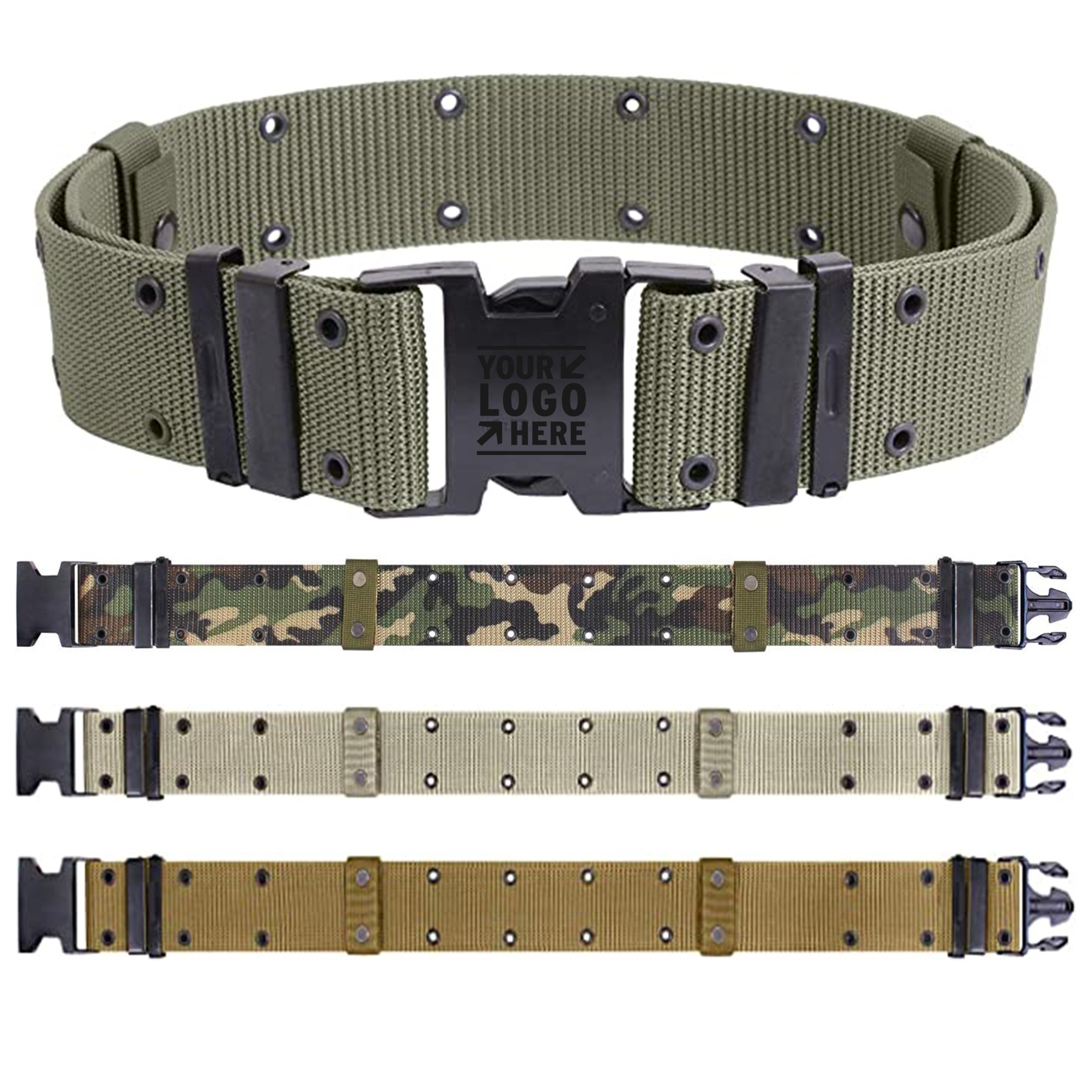 Detachable Marine Corps Military Belt 2