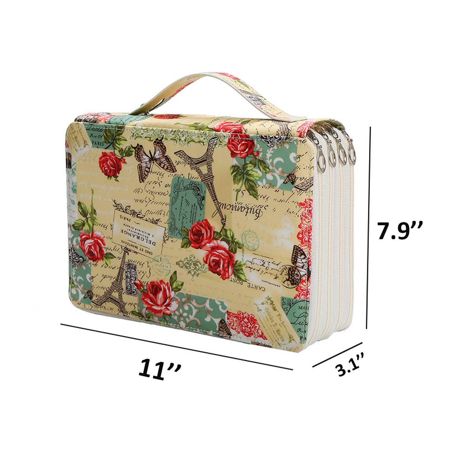 Colorful PU Leather Pencil Case 3